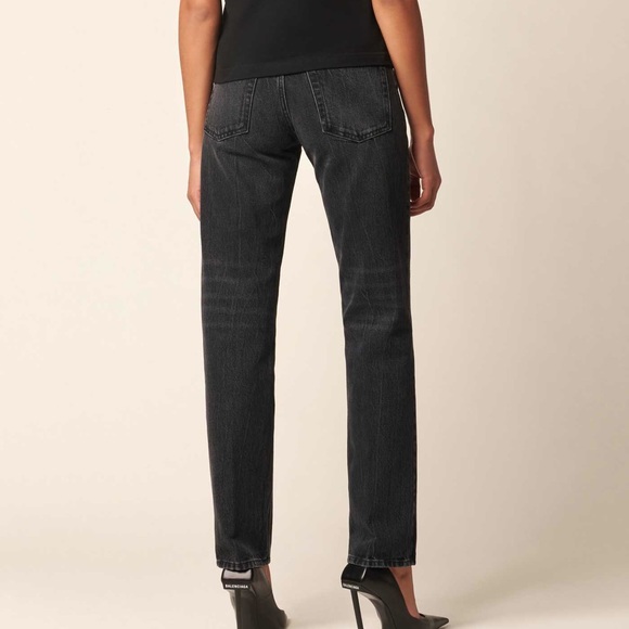 BALENCIAGA V BACK  HIGH RISE STRAIGHT SLIM LEG - Picture 5 of 13